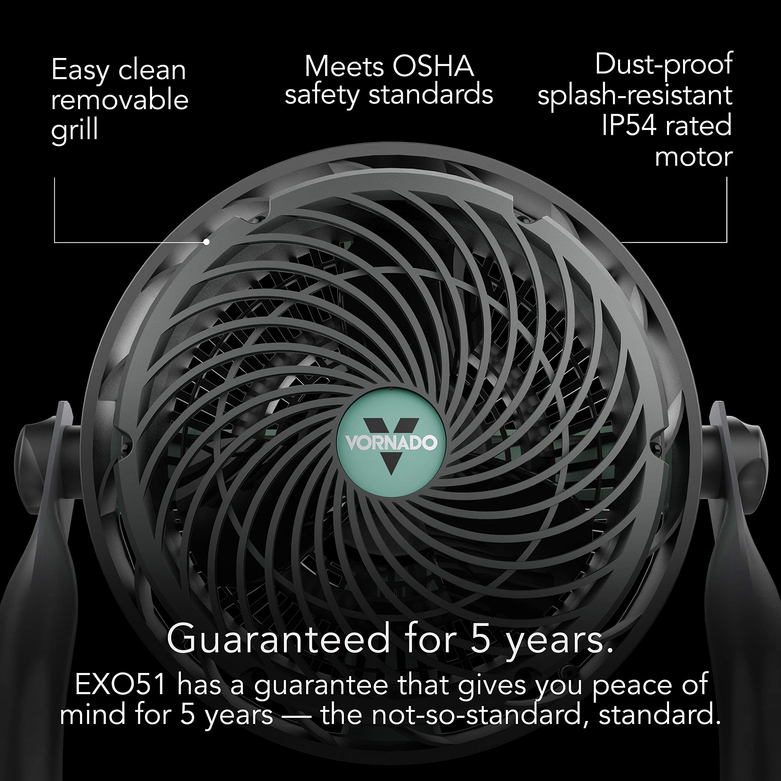 EXO51 Heavy Duty Small Air Circulator - Image 6
