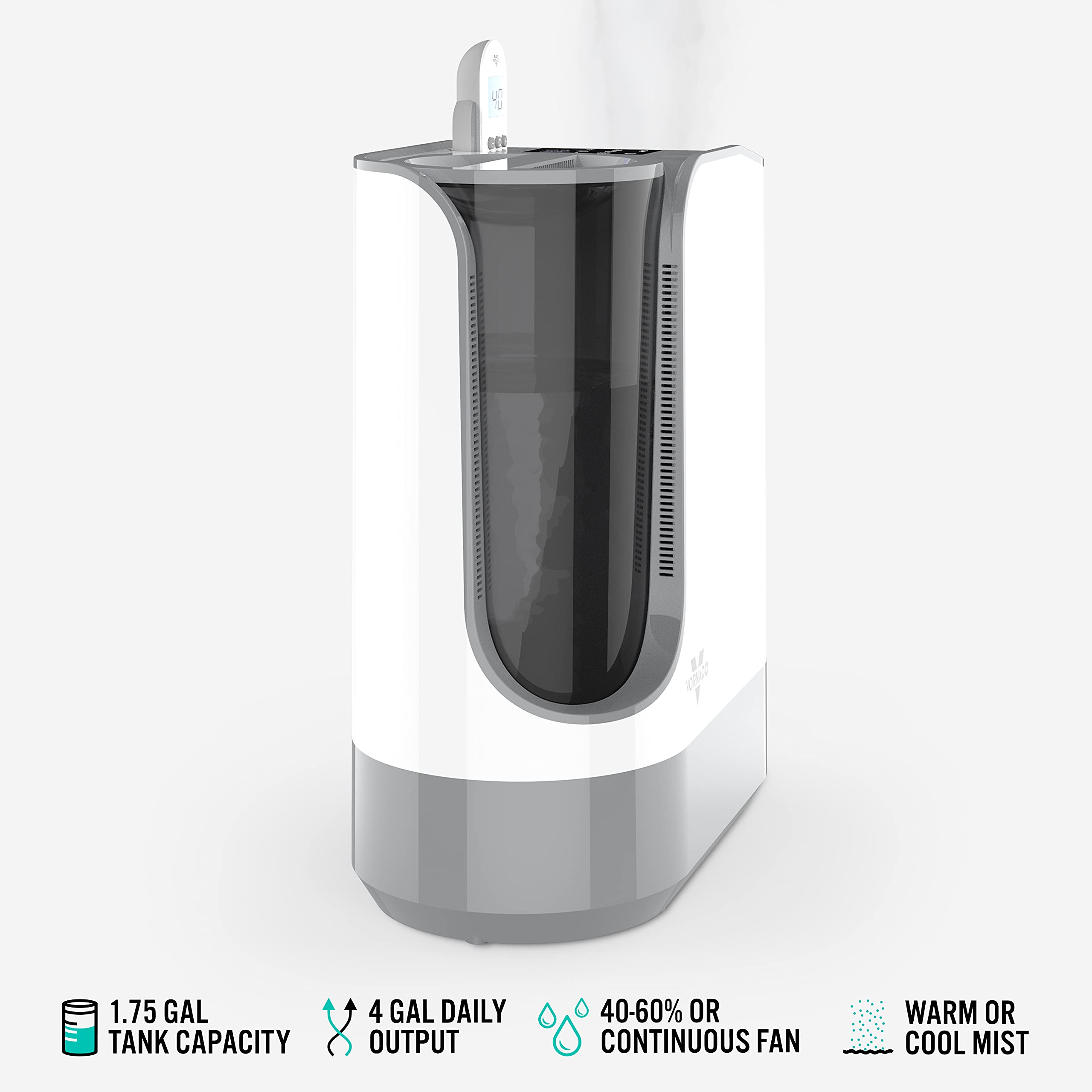 UH200 Ultrasonic Warm or Cool Mist Humidifier - Image 6