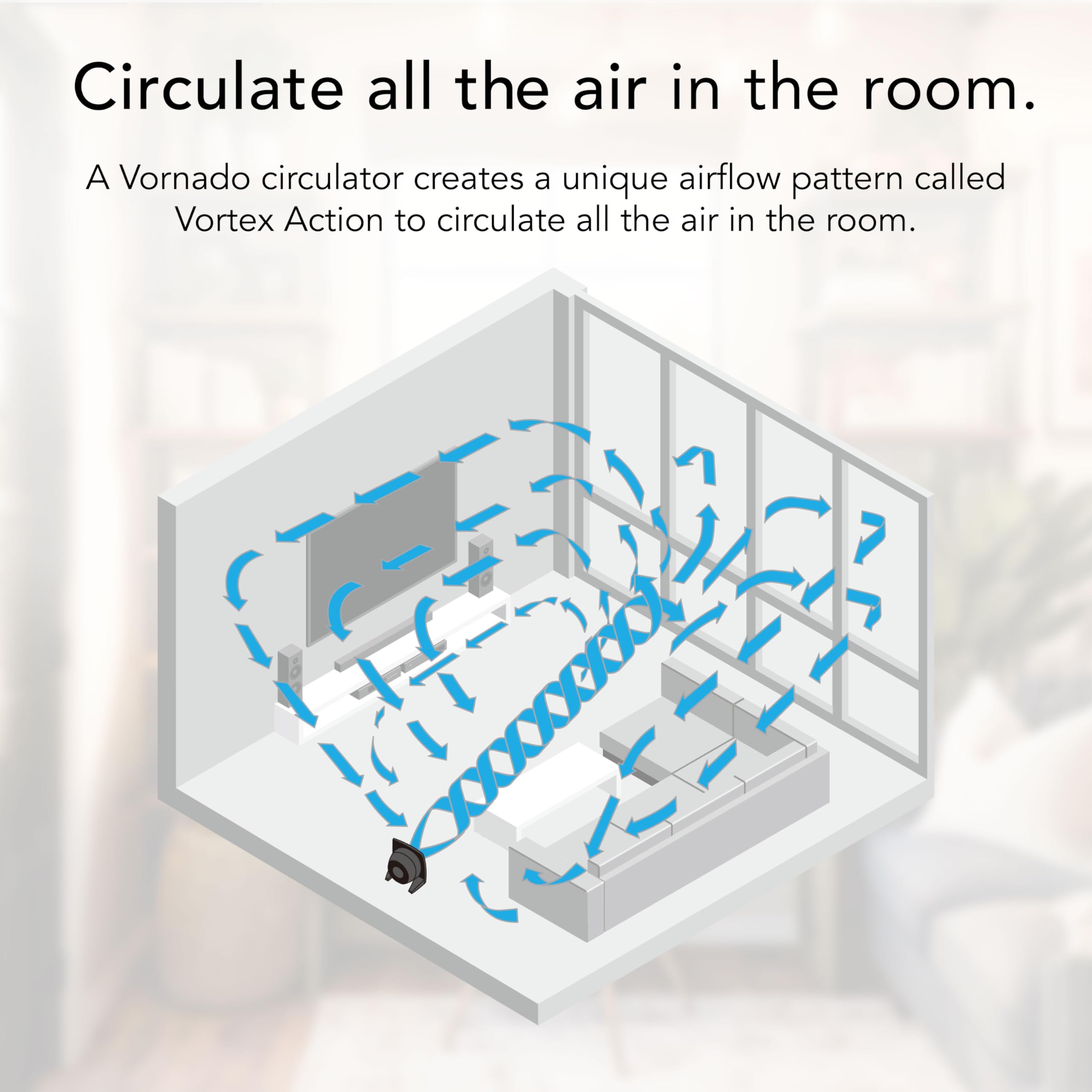 673T Tilting Panel Whole Room Air Circulator - Image 9