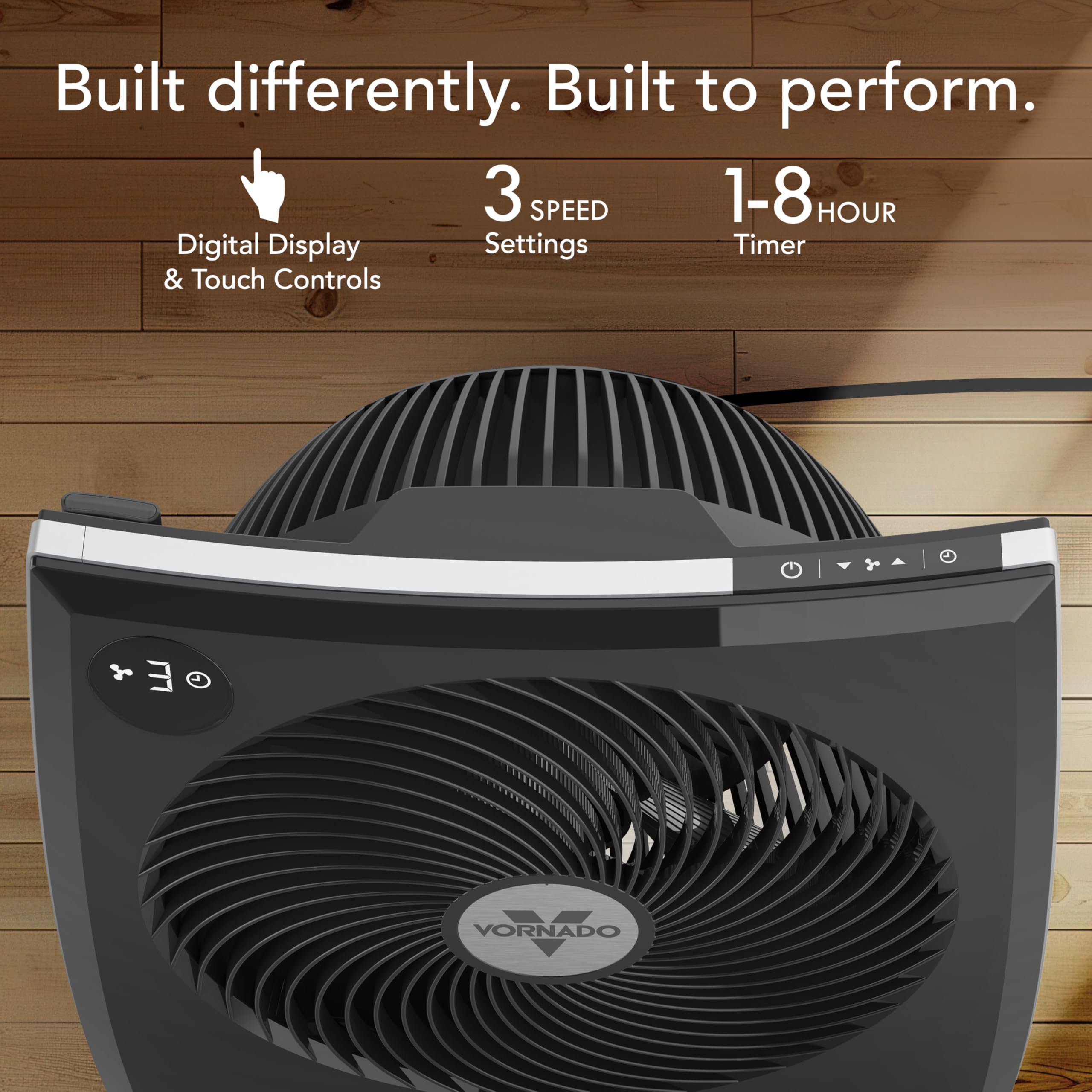 Vornado 279TR Whole Room Air Circulator. Black - Image 7