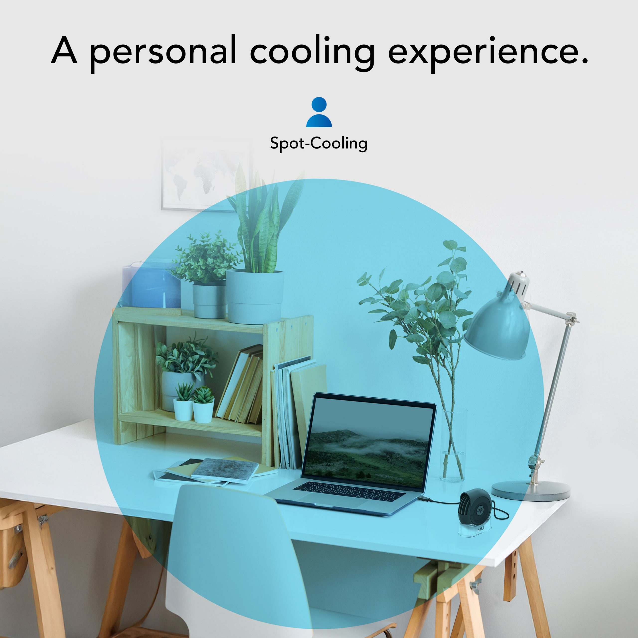PEBL PAK Portable Desk Fan with Carry Case - Image 7