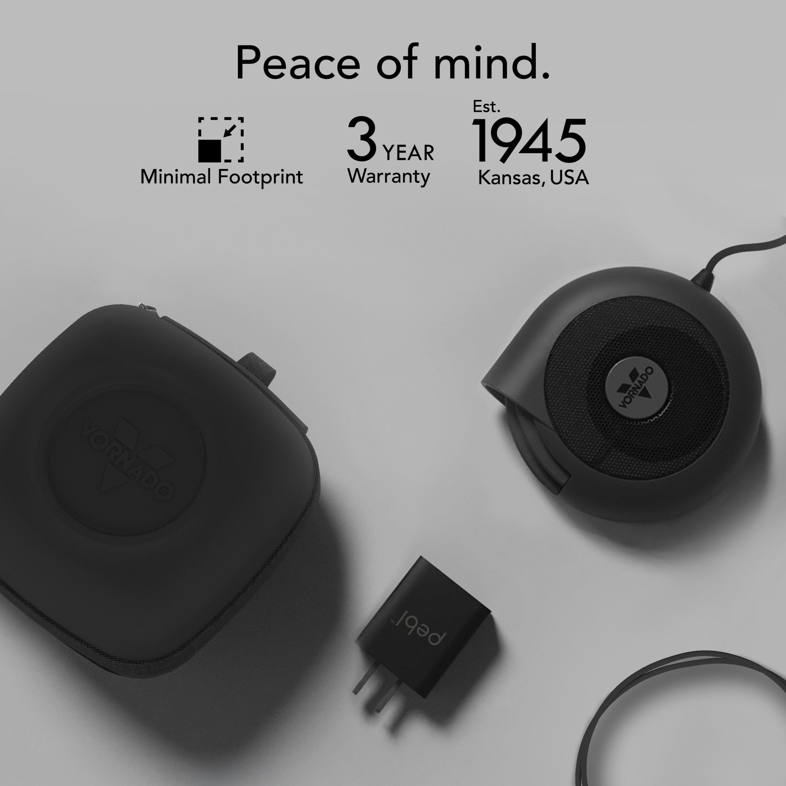 PEBL PAK Portable Desk Fan with Carry Case - Image 9