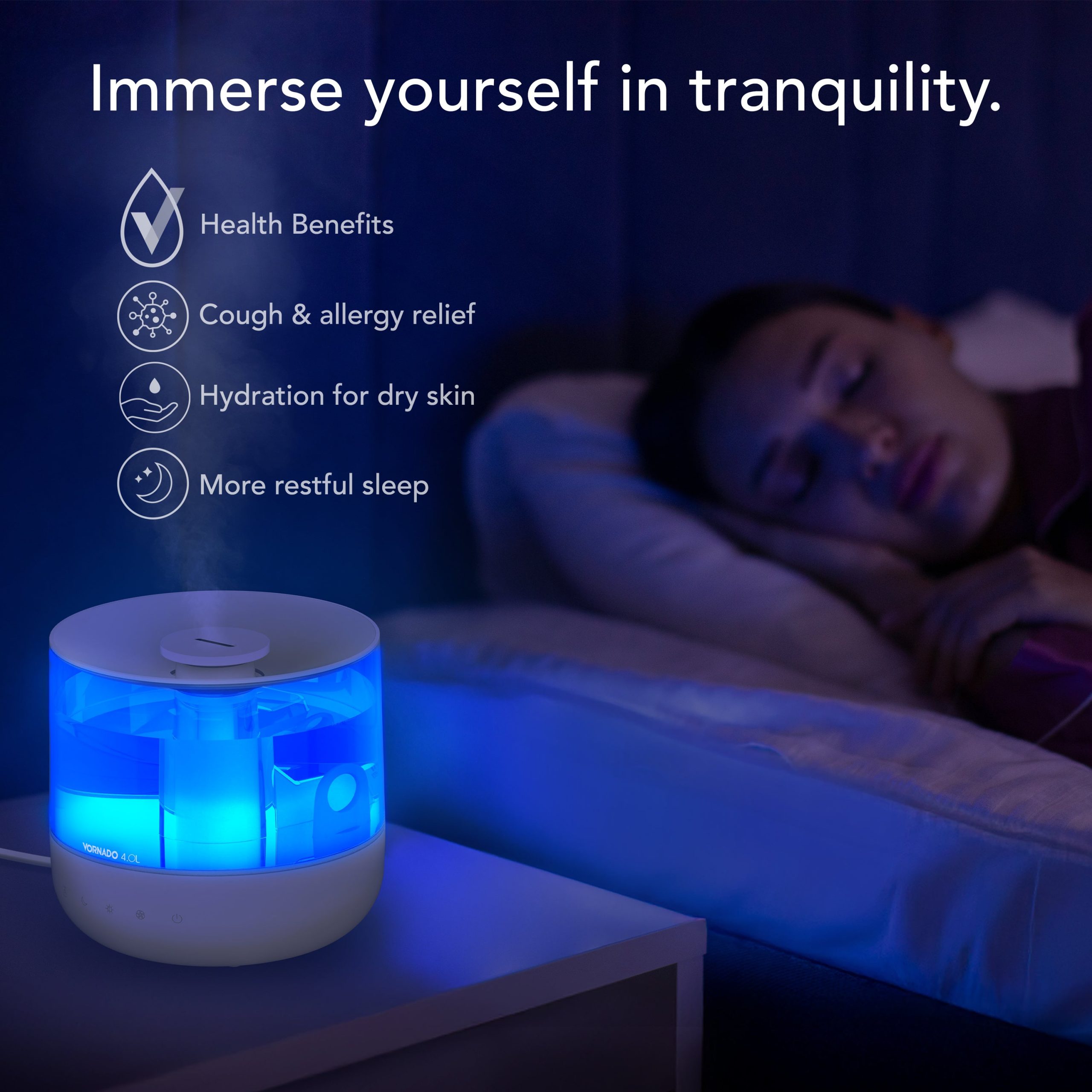 MISTIC 4 Top-Fill Ultrasonic Whole Room Humidifier - Image 11