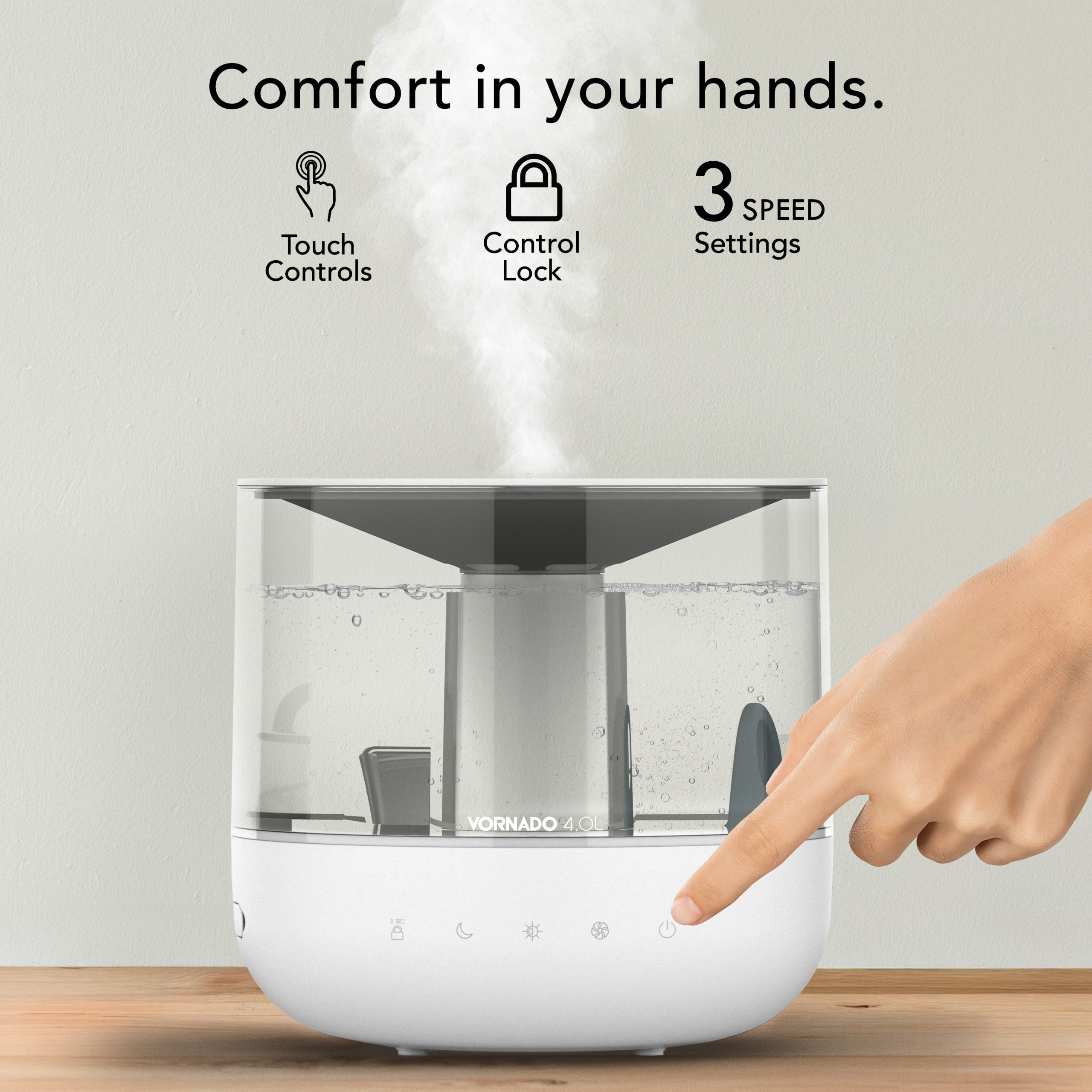 MISTIC 4 Top-Fill Ultrasonic Whole Room Humidifier - Image 8